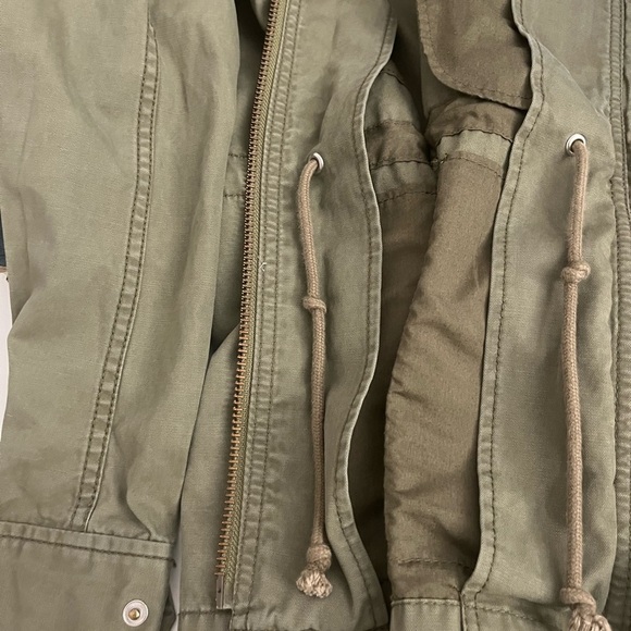 Madewell Olive Green Utility Jacket – Size XS - Picture 4 of 5